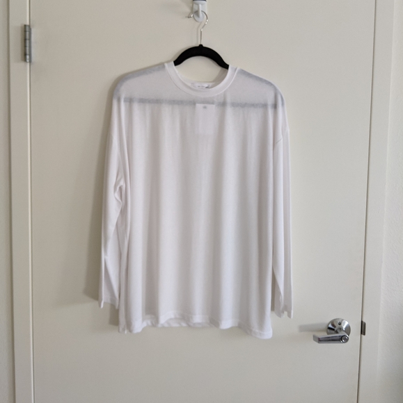 OAK + FORT Tops - NWT Oak and Fort White Longsleeve Shirt OS